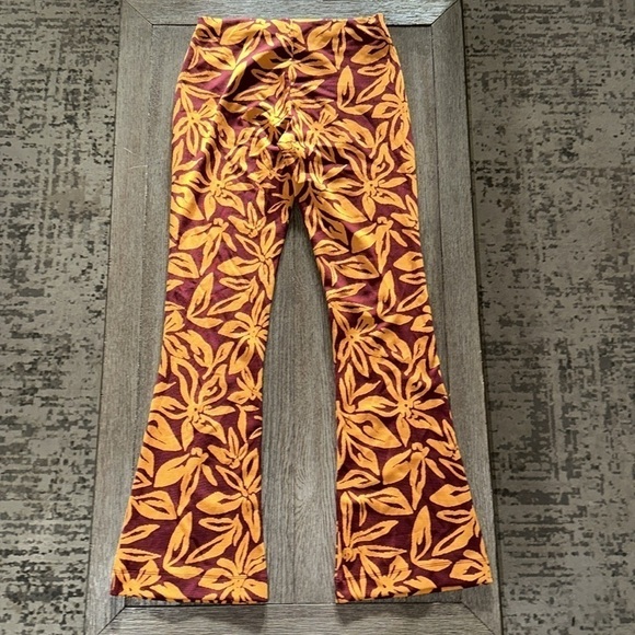 Zara JACQUARD WRAP TOP AND FLARED PANTS Two Piece Set - Picture 6 of 12